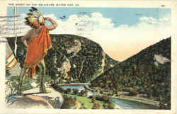 The Spirit Of The Delaware Water Gap Pennsylvania Postcard Postcard