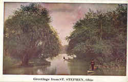 Greetings From St. Stephen Postcard