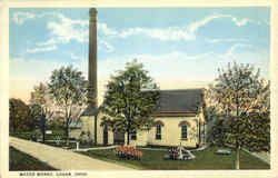 Waterworks Logan, OH Postcard Postcard