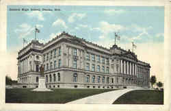 Central High School Omaha, NE Postcard Postcard