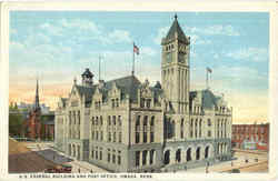 U. S. Federal Building And Post Office Postcard