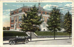 New High School Postcard