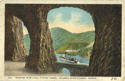 Windows In Mitchell's Point Tunnel Postcard