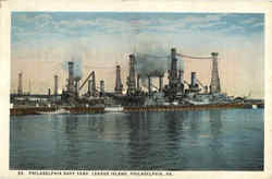 Philadelphia Navy Yard Postcard