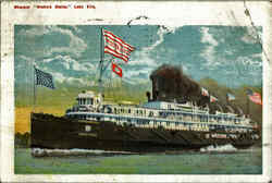 Steamer Western States Postcard