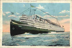 The Greater Detroit Steamers Postcard Postcard