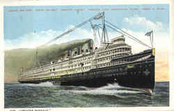 Steamer Greater Buffalo Postcard