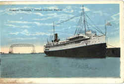 Steamer Octorara Postcard