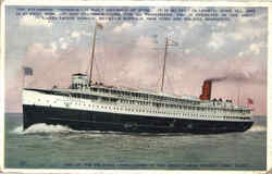 The Steamship Tionesta Steamers Postcard Postcard