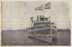 Steamer Robert Fulton Postcard