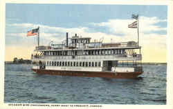 Steamer Miss Vandenberg Postcard