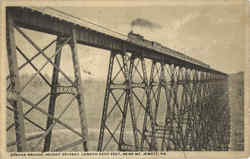 Kinzua Bridge Mount Jewett, PA Postcard Postcard