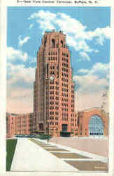 New York Central Terminal Buffalo, NY Postcard Postcard