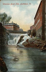 Whetstone Brook Falls Brattleboro, VT Postcard Postcard Postcard