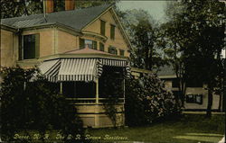 The E.R. Brown Residence Dover, NH Postcard Postcard Postcard