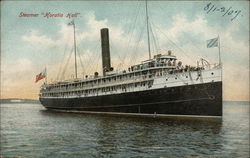 Steamer "Horatio Hall" Postcard