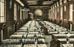 Interior of Yale Dining Hall New Haven, CT Postcard Postcard Postcard