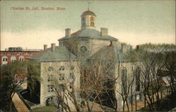 Charles St. Jail Boston, MA Postcard Postcard Postcard