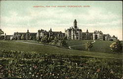 Hospital for the Insane Postcard