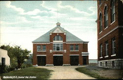 Central Fire Station Rochester, NH Postcard Postcard Postcard