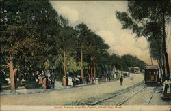 Onset Avenue near Casino Postcard