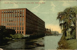 Second Level Canal and Farr Alpaca Mill Postcard