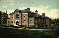 Mt. Holyoke College - Gymnasium Massachusetts Postcard Postcard Postcard