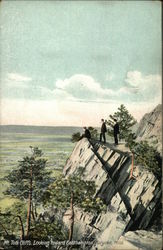 Mt. Tom Cliffs. Looking toward Easthampton Holyoke, MA Postcard Postcard Postcard