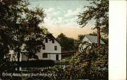 Oldest Snuff Mill in the U.S. Byfield, MA Postcard Postcard Postcard