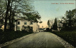 The Ben Butler Residence Lowell, MA Postcard Postcard Postcard