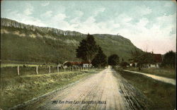 Road leading to Mt. Tom Easthampton, MA Postcard Postcard Postcard