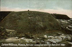 Fort Lee- occupied during the Civil War. Salem, MA Postcard Postcard Postcard