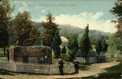 Bear Cage at Mountain Park Postcard