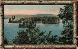 Raquette Lake, Adirondack Mountains Postcard