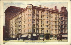 Victoria Hotel Chicago, IL Postcard Postcard Postcard