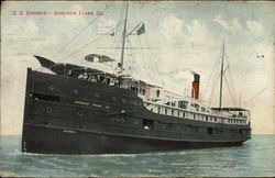 "S.S. Georgia," Goodrich Trans, Co. Postcard