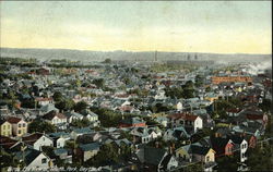 Birds-Eye View of South Park Dayton, OH Postcard Postcard Postcard