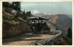 Pike's Peak from Inspiration Point Postcard