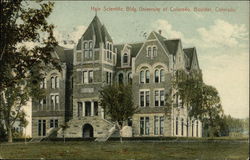 University of Colorado - Hale Scientific Building Boulder, CO Postcard Postcard Postcard