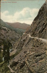 Ouray Toll Road Postcard