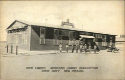 Camp Cody Library, American Library Association Deming, NM Postcard Postcard Postcard