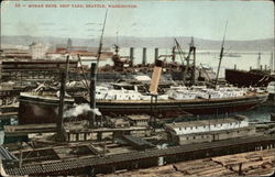 Moran Brothers Ship Yard Seattle, WA Postcard Postcard Postcard