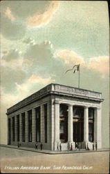 Italian American Bank Postcard