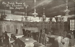 The Dutch Room at The Chocolate Shop Postcard