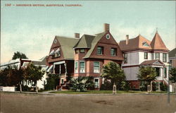 Residence Section Postcard