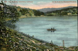 Lake Ralphine Santa Rosa, CA Postcard Postcard Postcard