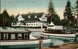 The Casino, Tallac Lake Tahoe, CA Postcard Postcard Postcard