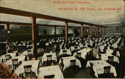 Colby and Reed Cafeterias Los Angeles, CA Postcard Postcard Postcard