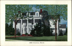 IBM Colonial House Postcard