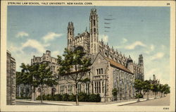 Yale University - Sterling Law School Postcard